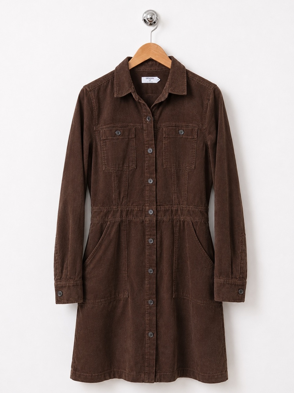 UNTUCKit Corduroy Cora Shirt Dress